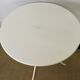 Vintage metal bistro table