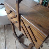 Vintage wooden seamstress