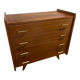 Commode vintage pieds compas