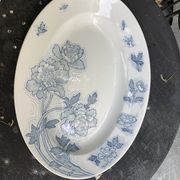 Two dishes of service model Floréal luneville K & G vintage and collector