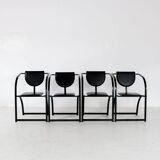 Set of 4 Postmodern KFF Cosinus dining chairs