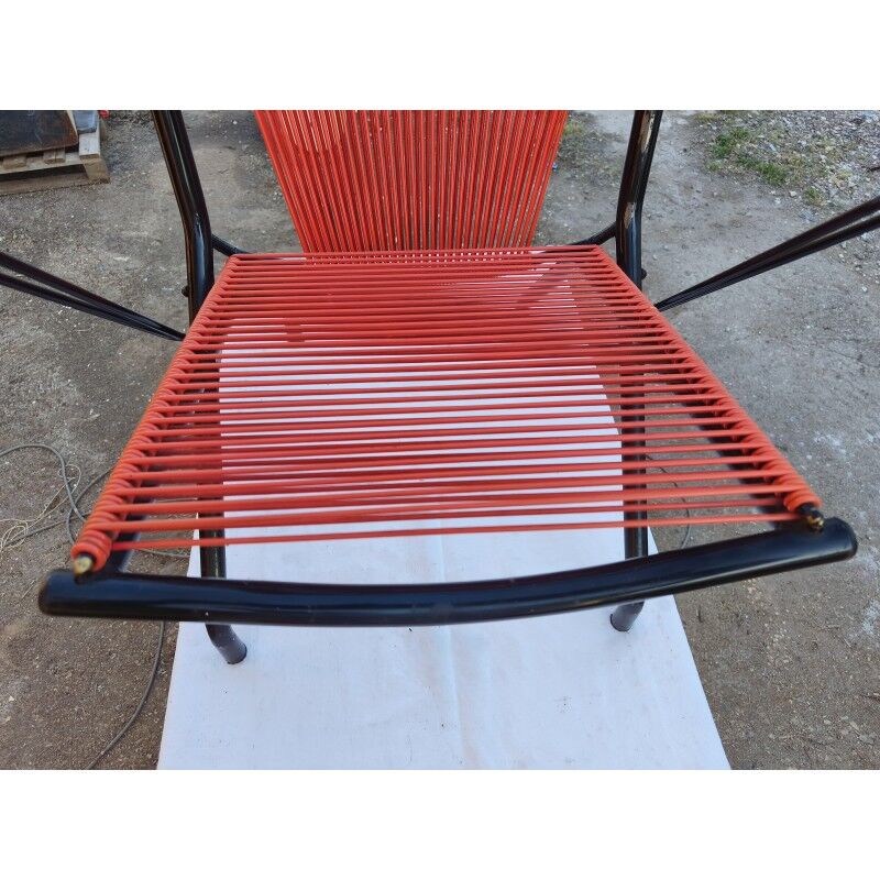 Scoubidou armchair André Monpoix
