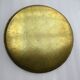 Large chissed brass serving tray
