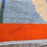 Handmade pure natural wool rug, size 160 x 240 cm