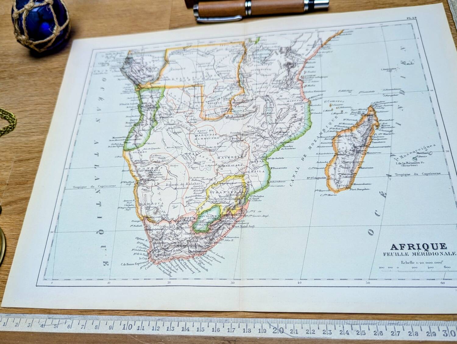 Printed in 1885, South Africa.