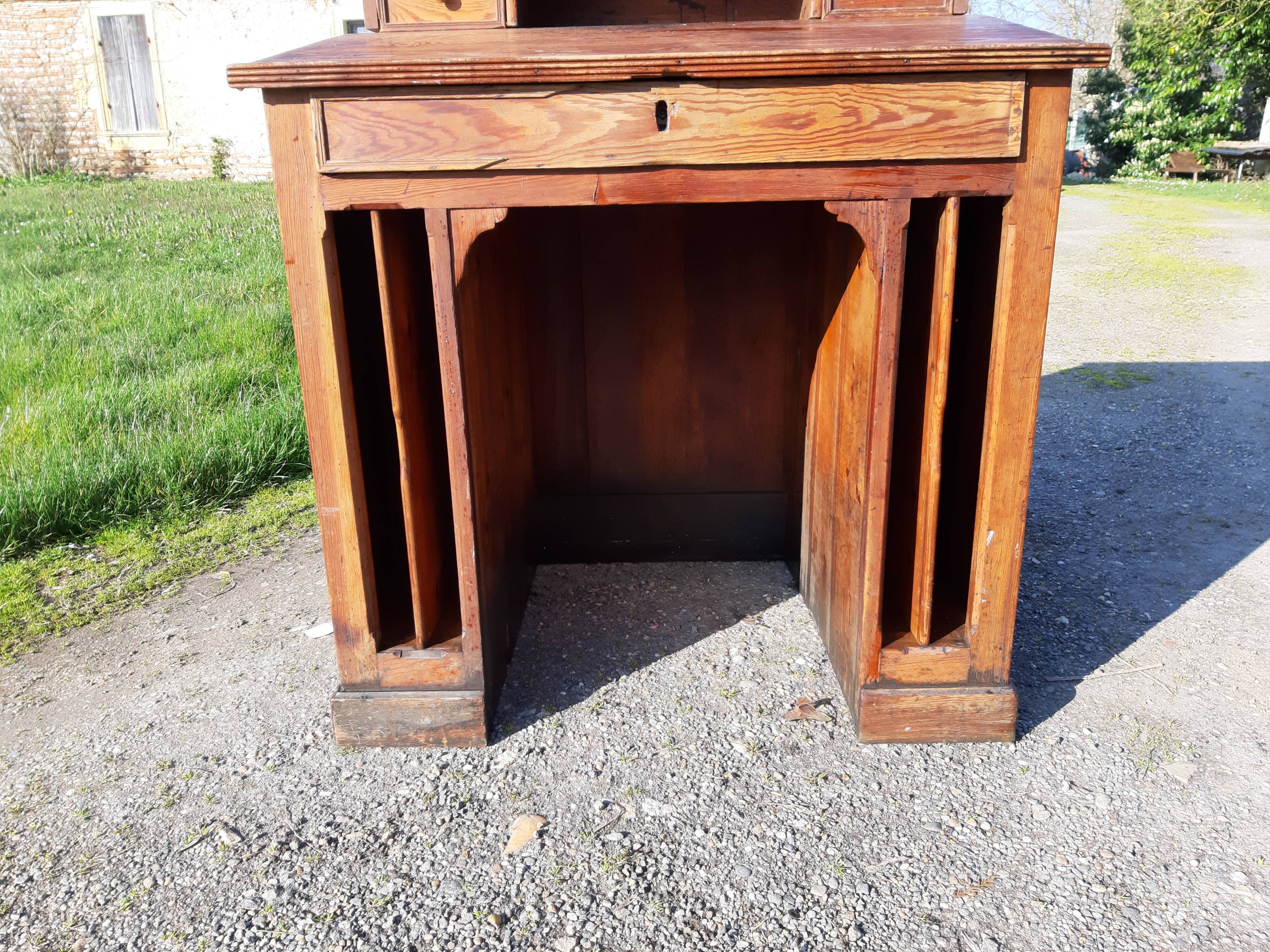 Comptoir caisse de mercerie 1900