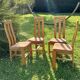 Maison regain vintage high chairs 70