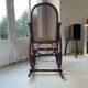 Vintage bentwood rocking chair and canning