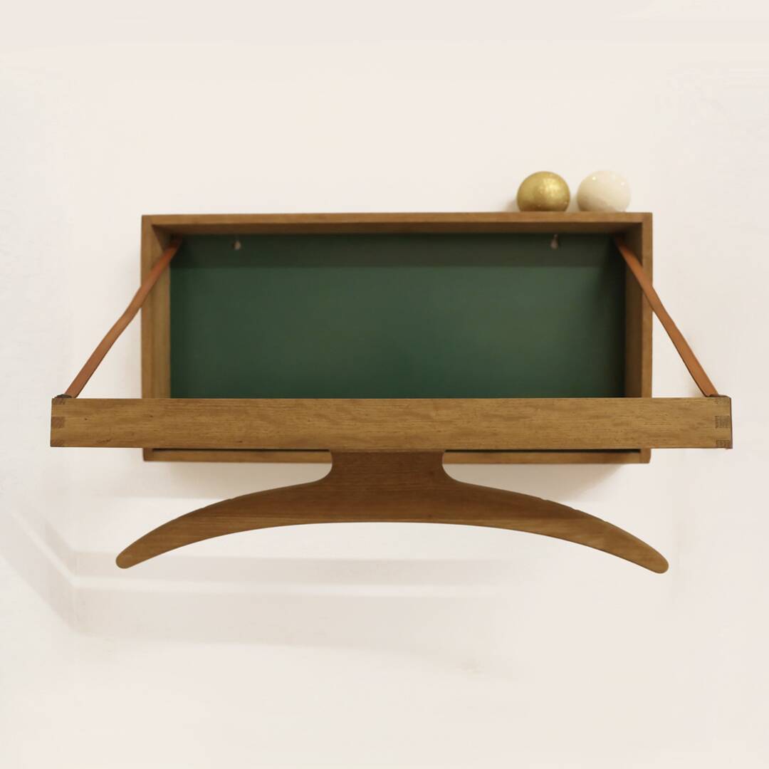 Valet coat rack designed by Adam Hoff (born 1932) and Poul Østergaard (born 1933).