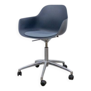Chaise à roulettes Crassevig - grise