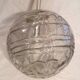 Set of 2 smoked glass ball suspensions by Doria Leuchten, Germany, 1970s.