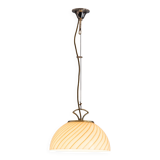 Ceiling lamp with Murano glass shade