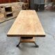 Table basse bois et fer forgé