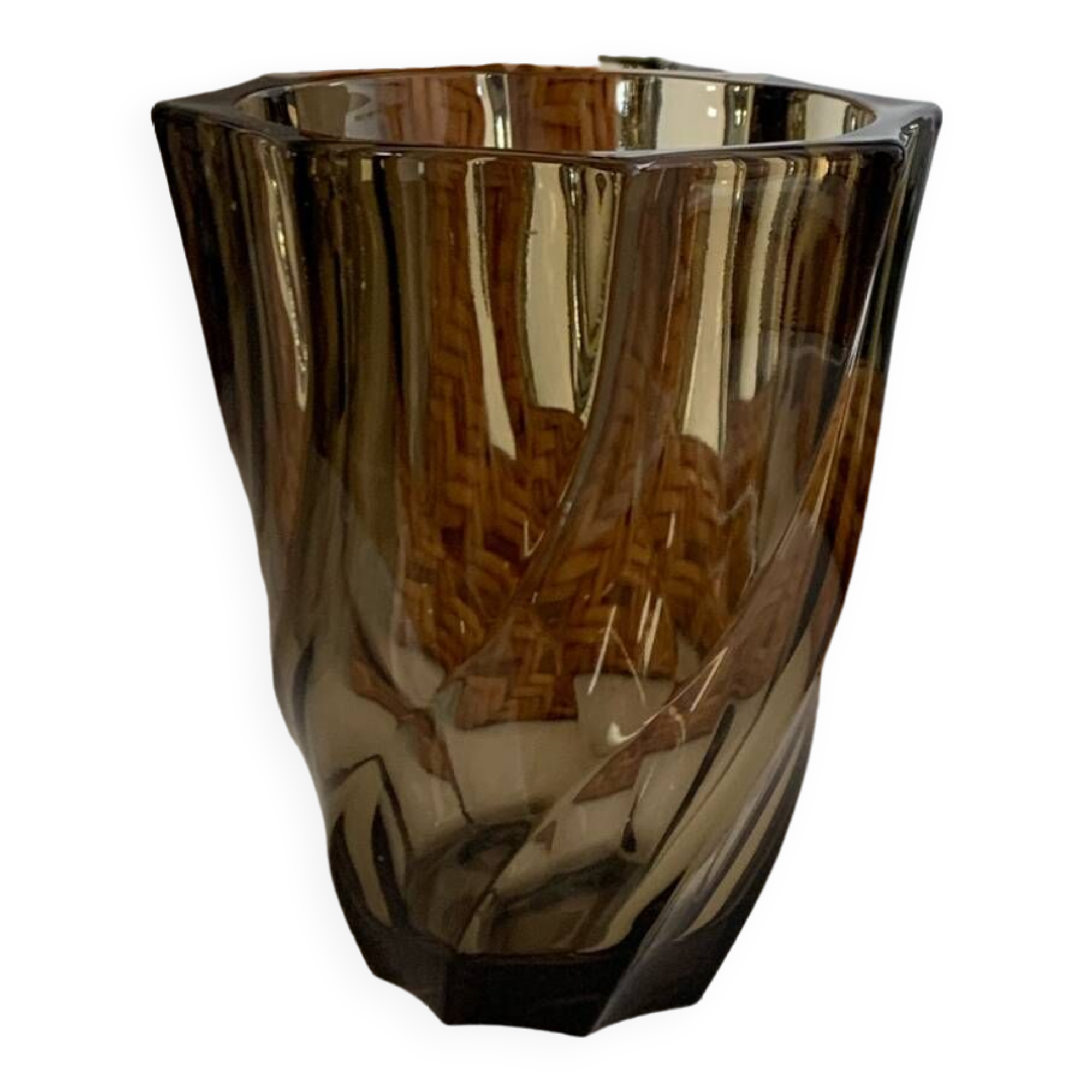 Vase en verre fumé Luminarc