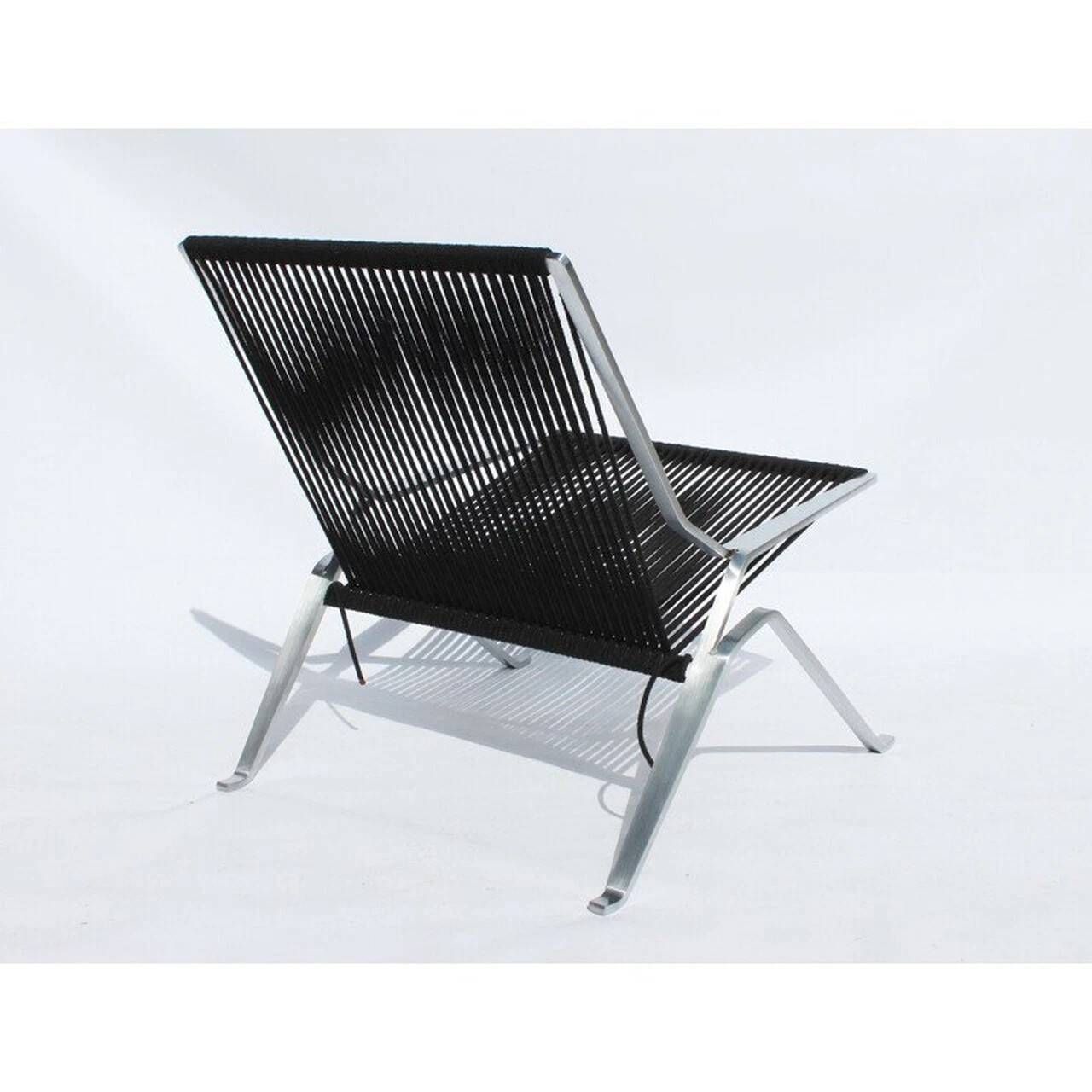 Vintage chair designed by Poul Kjærholm and manufactured by Fritz Hansen