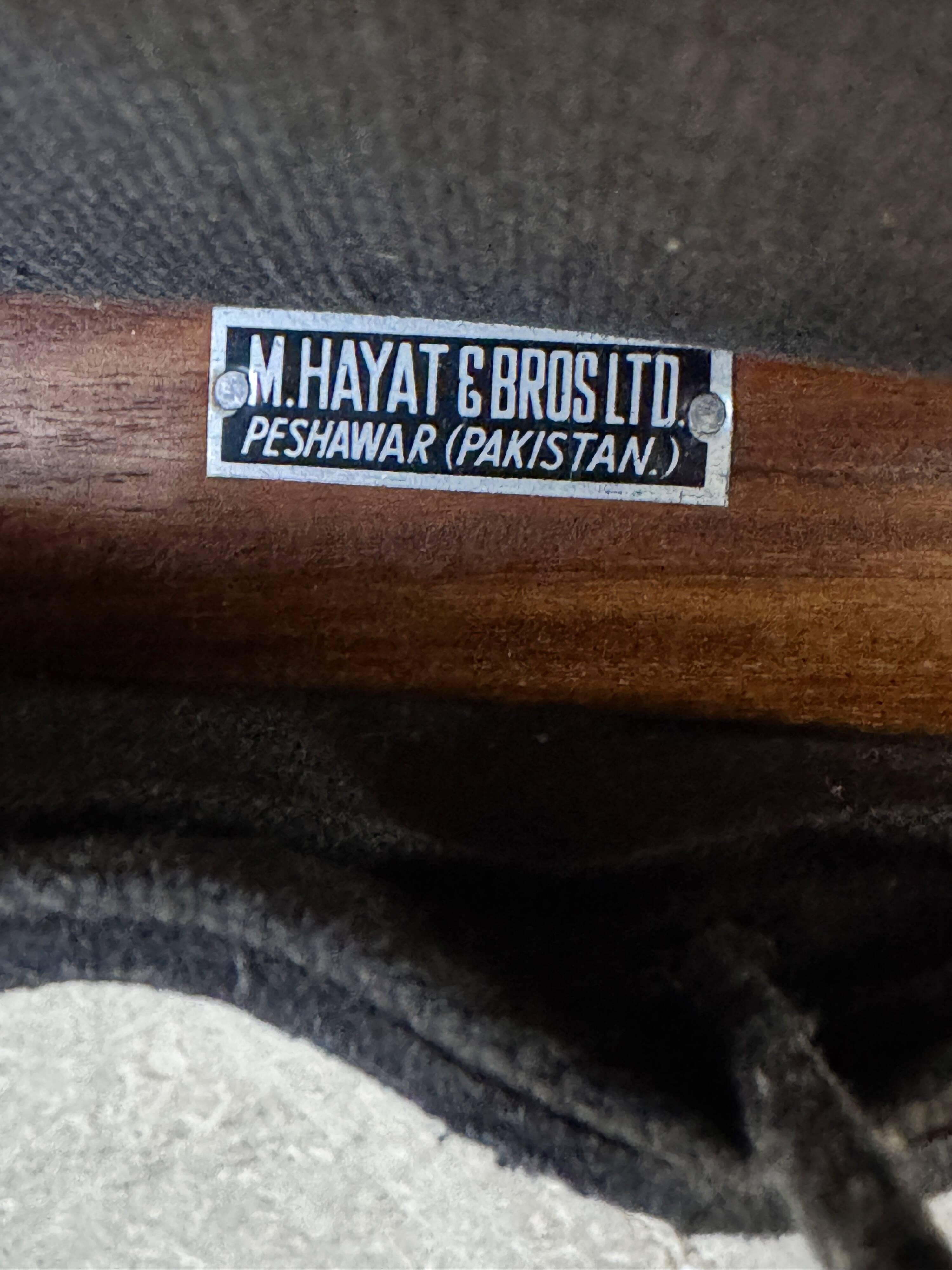 Safari Armchair, M. Hayat & Bros, Pakistan, 1970s, vintage