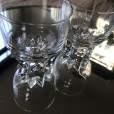 Lot of 5 small vintage glasses