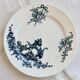 Assiette plate ancienne terre de fer - Boch Frères Keramis - Modèle Régent
