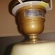 Lamp signed Louis Drimmer in earthenware