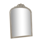 Miroir cadre en pin, design danois, années 1960, production: Danemark