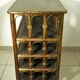 70s rattan hi-fi cabinet