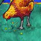 Rooster at dawn