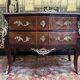 Louis XV style marquetry chest of drawers