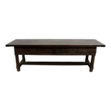 Oak Farmhouse Table or Console Table, Late 18th Century
