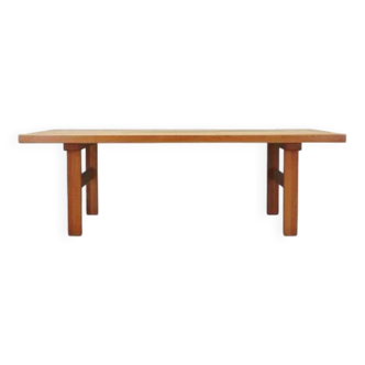 Banc en frêne, design danois, années 1980, production : Danemark