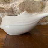 White porcelain saucière