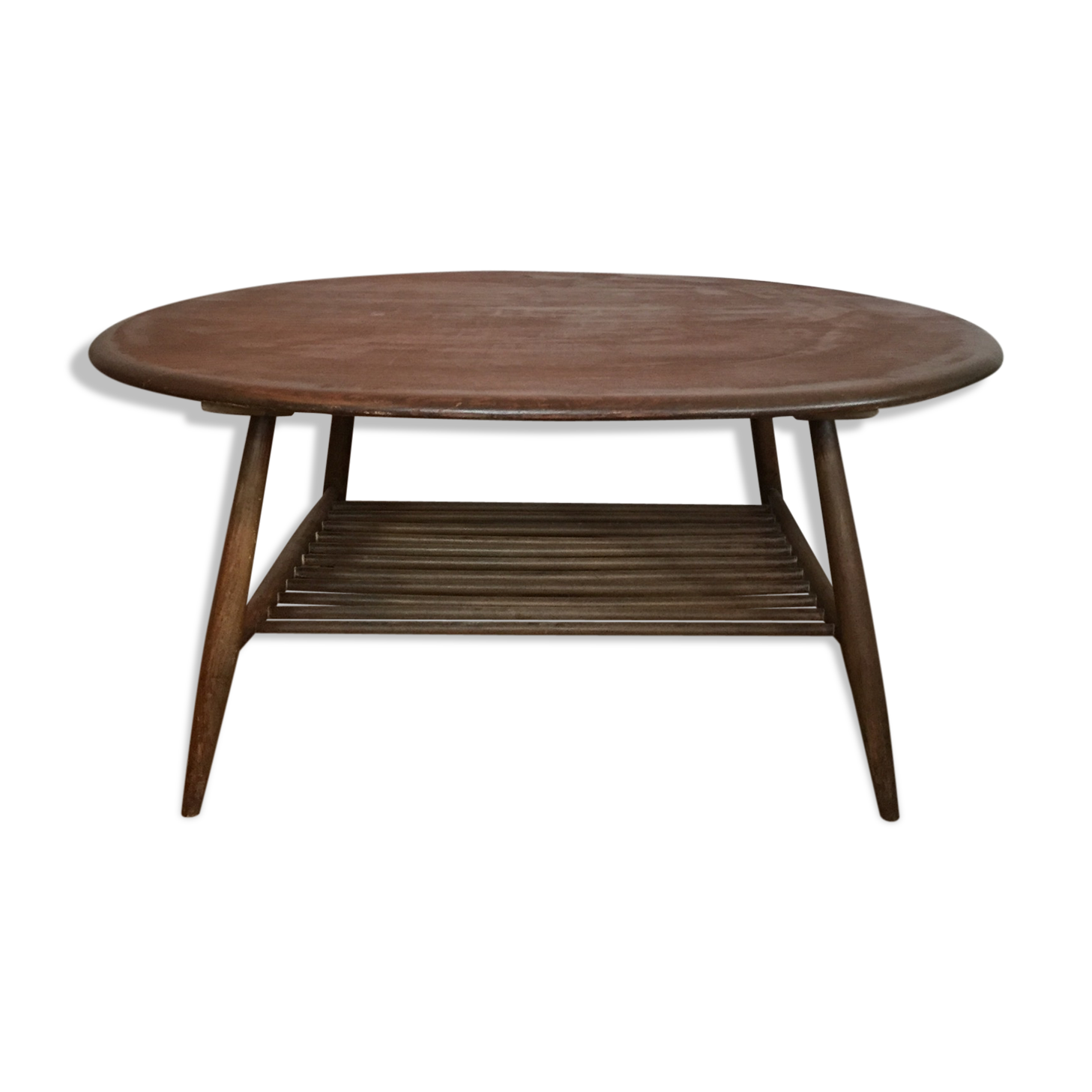 Table low scandinavian vintage 'ercol', 1950