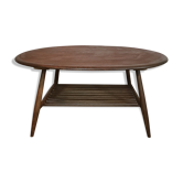 Table basse scandinave vintage « ercol », 1950