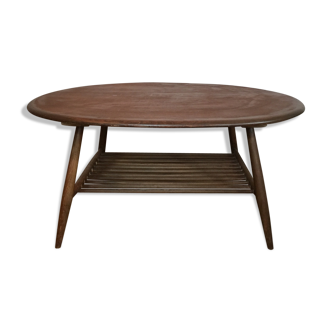 Table low scandinavian vintage 'ercol', 1950