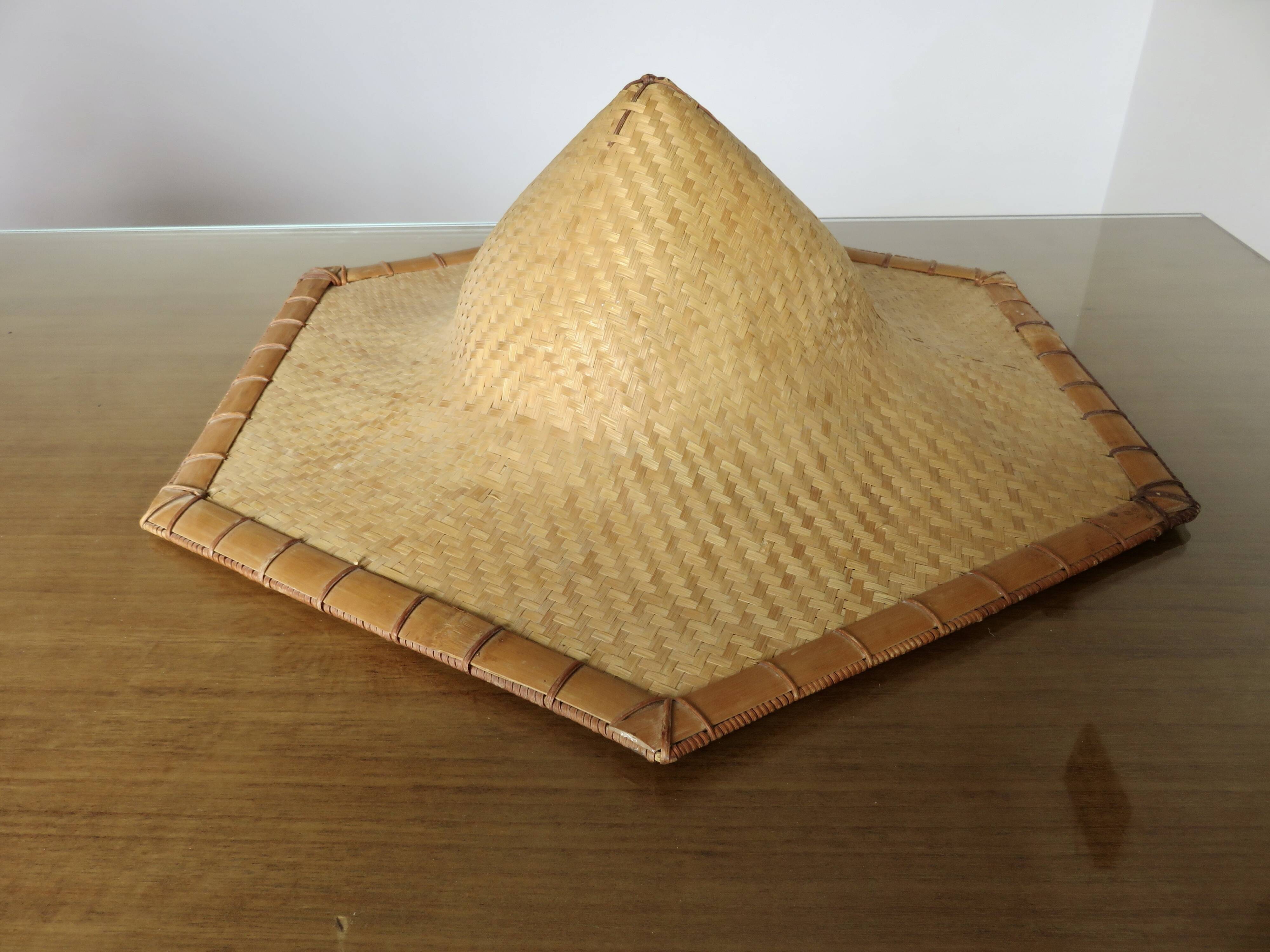 Asian hat vintage wall decoration