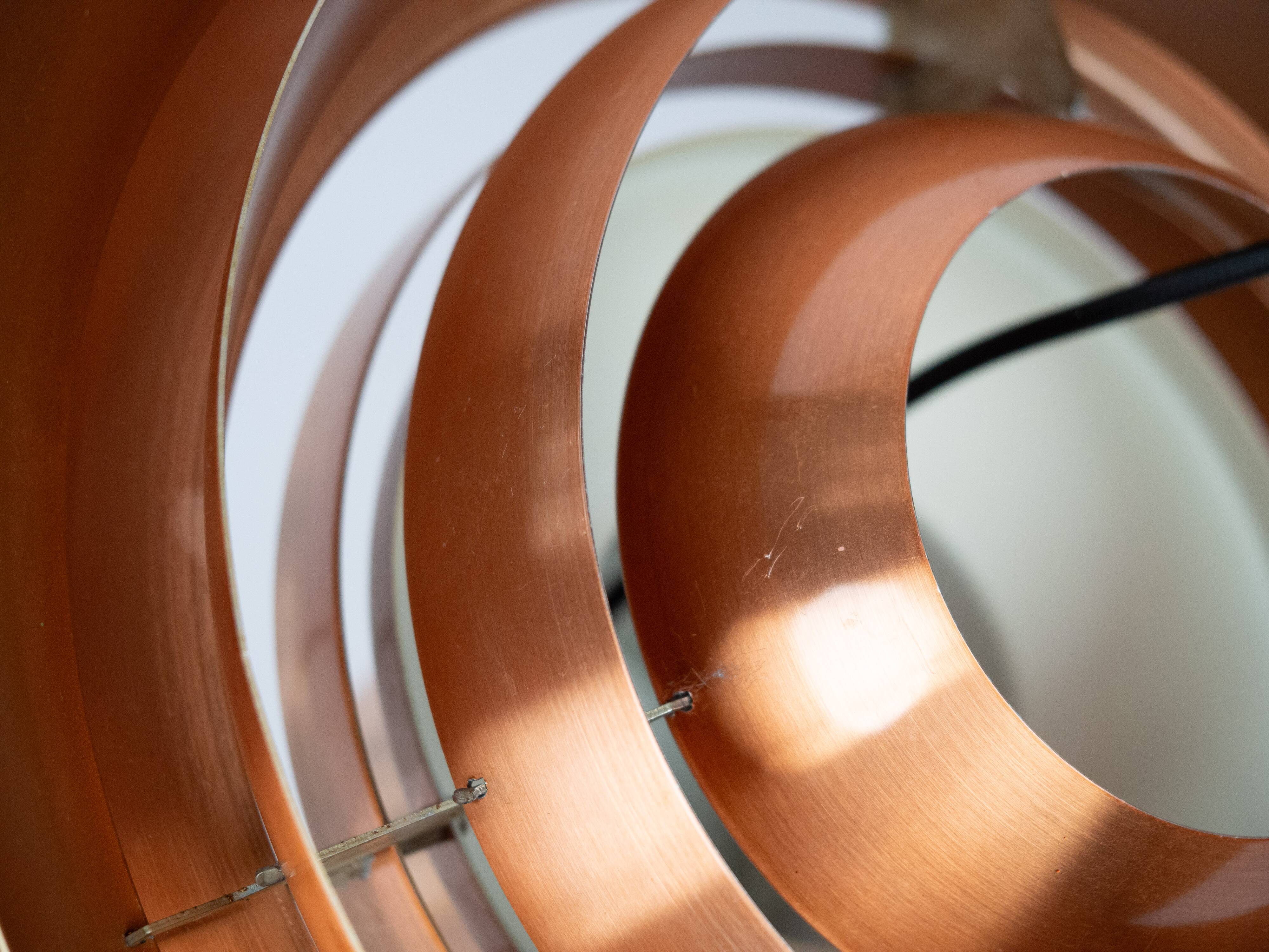 Danish vintage pendant lamp P376 by Fabricius and Kastholm, Nordisk Solar,