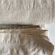 Nappe de ferme 19e en toile de chanvre réserve de trousseau  L270cm