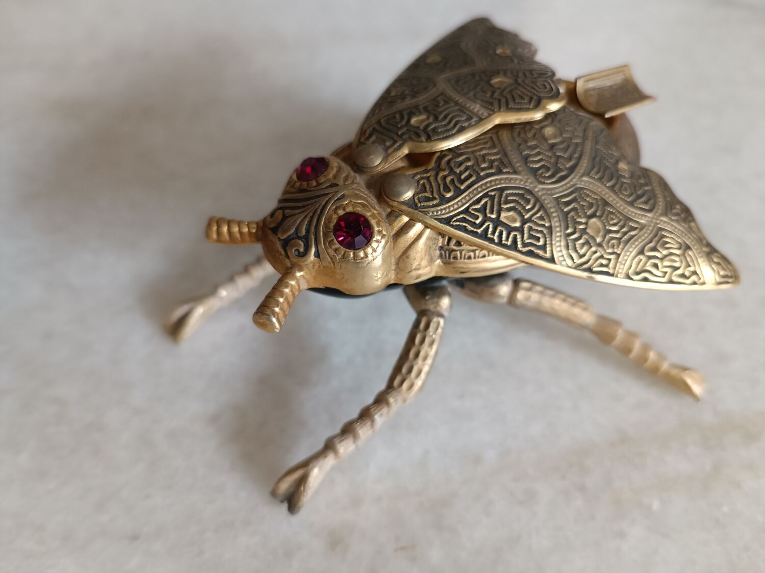 Brass ashtray "fly"