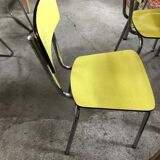 table + 4 chairs formica vintage 1960