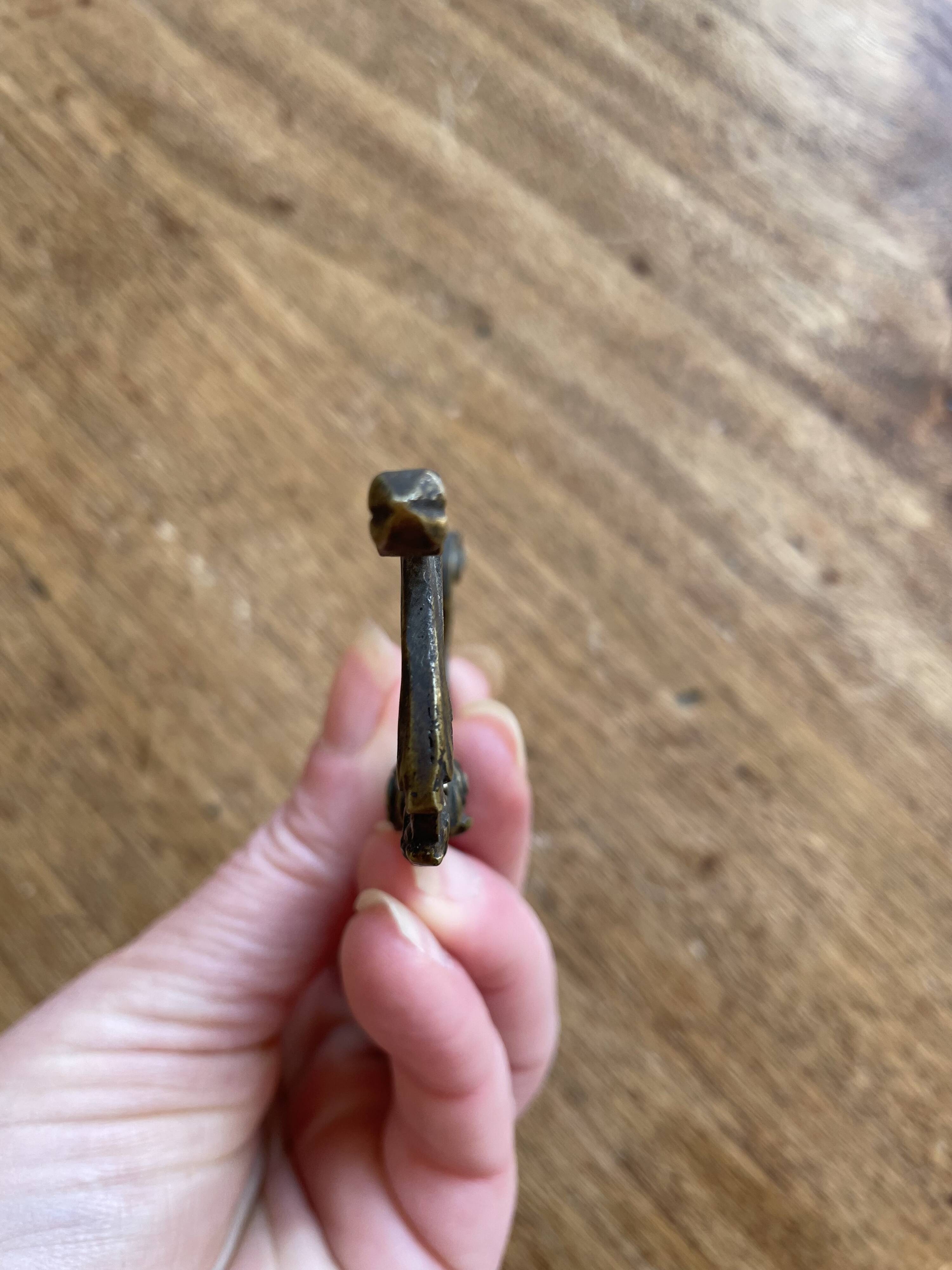 Small furniture handle, old vintage