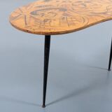 Mid-century Italian sculptural side table, 1950s