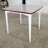 Square table in formica 60s