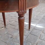 Louis XVI style coffee table with marble