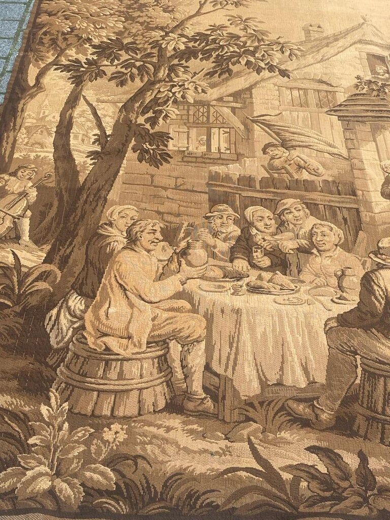 Ancient French tapestry