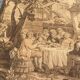 Ancient French tapestry