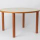 Table de Salle à Manger Ronde "Alicudi" par Ettore Sottsass pour Zanotta, 1990