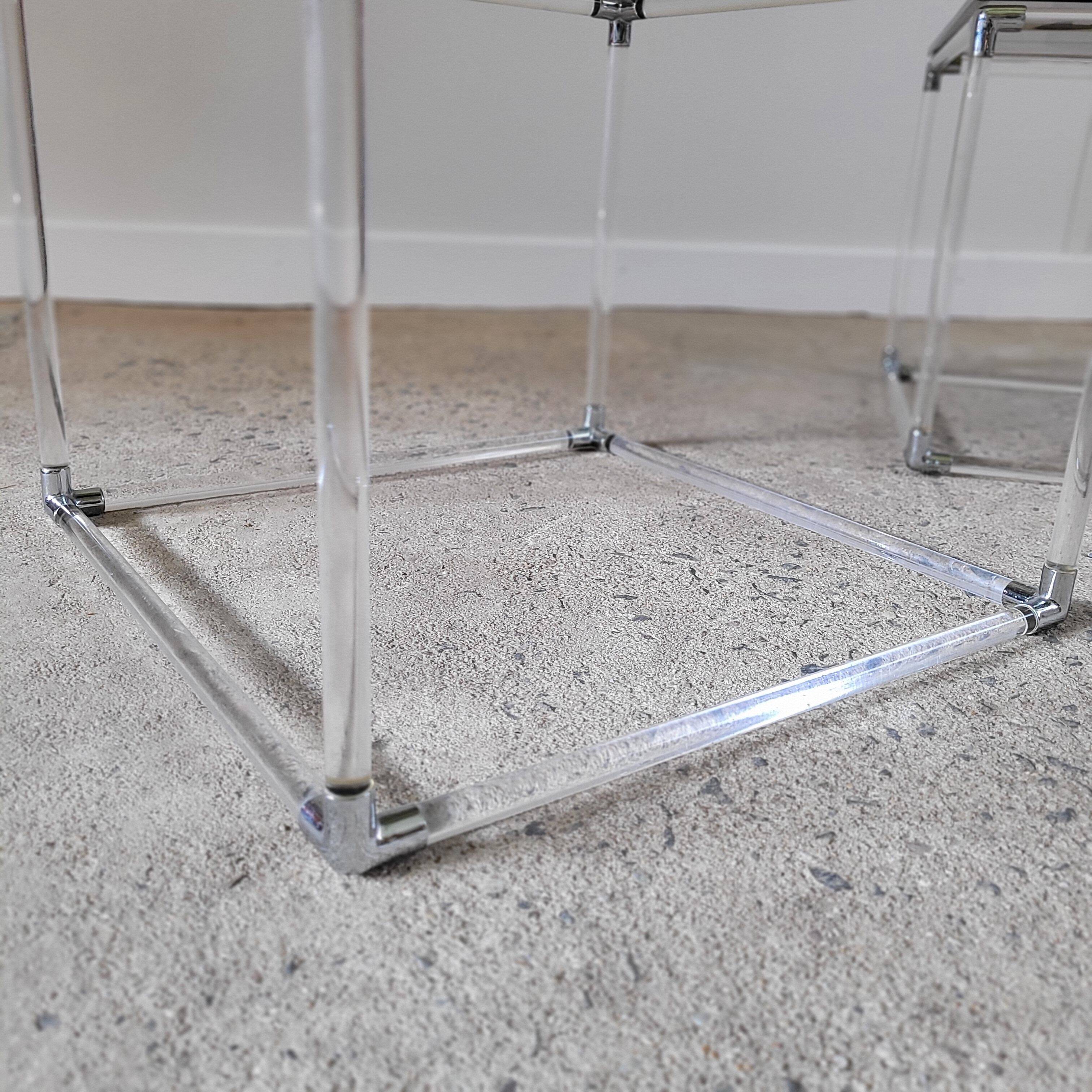 70s design shelves/side tables