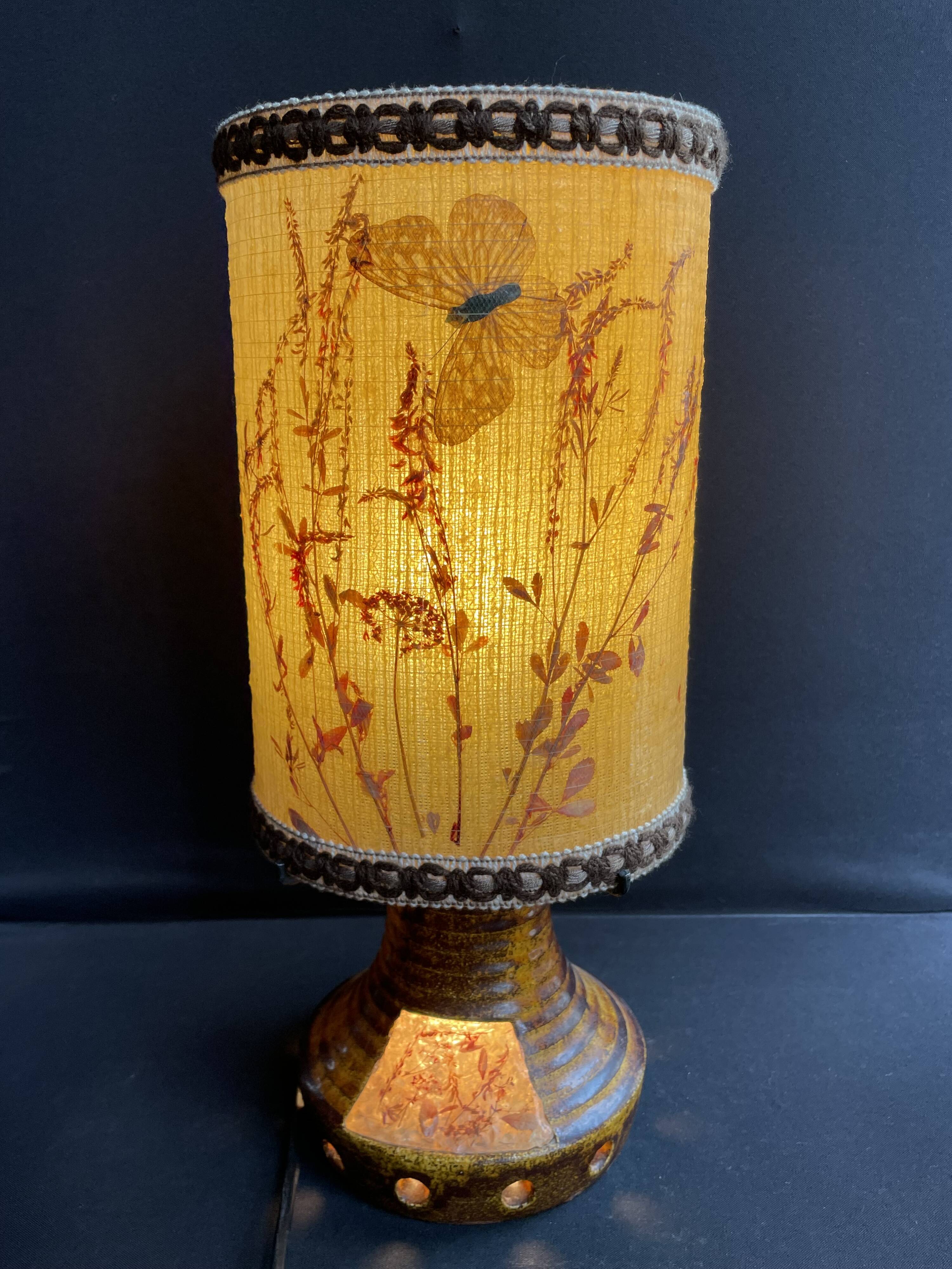 Table lamp - Accolay pottery 1945-1989