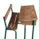 Two-seater school desk