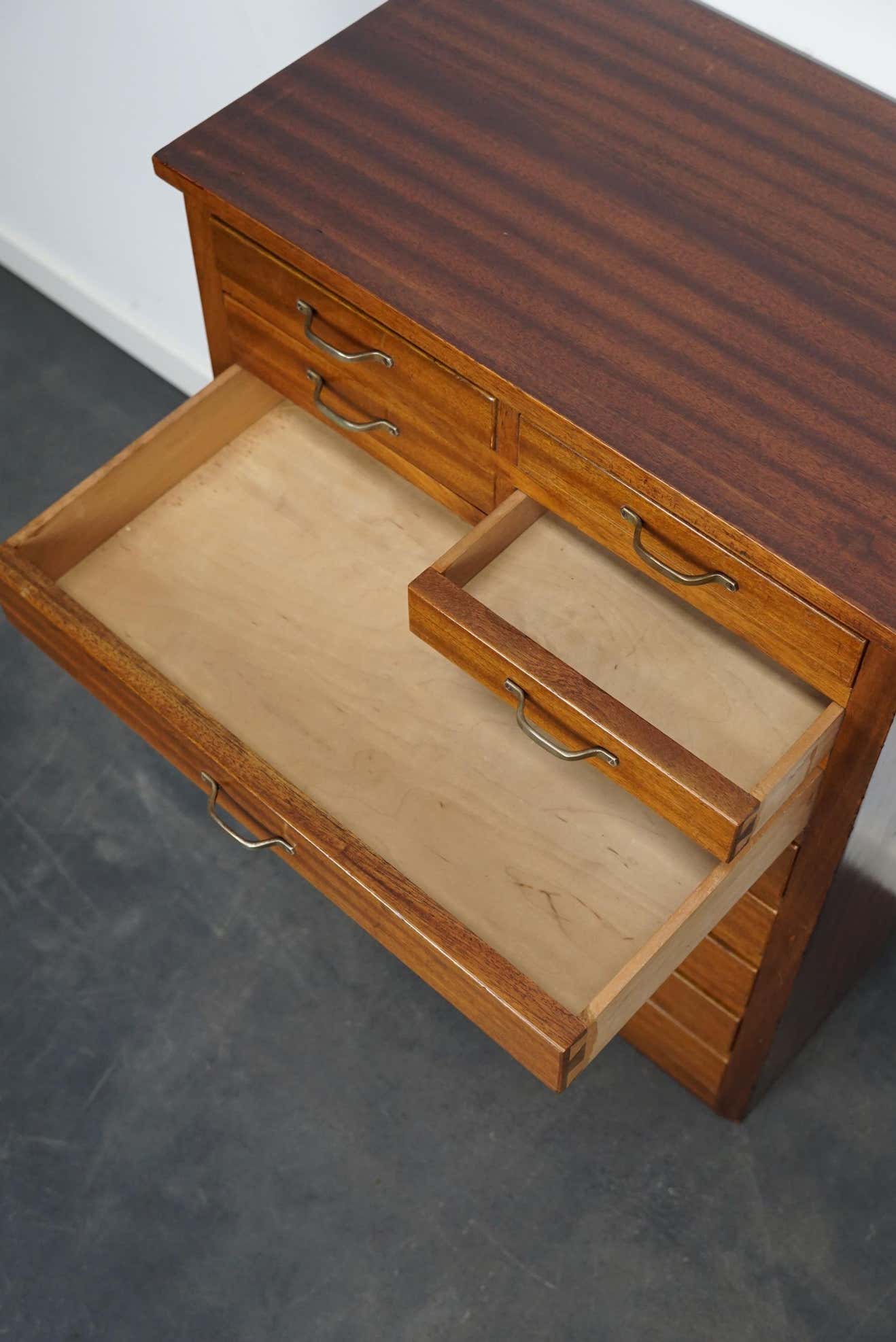 Antique mahogany dentist's office Amsterdam circa 1930