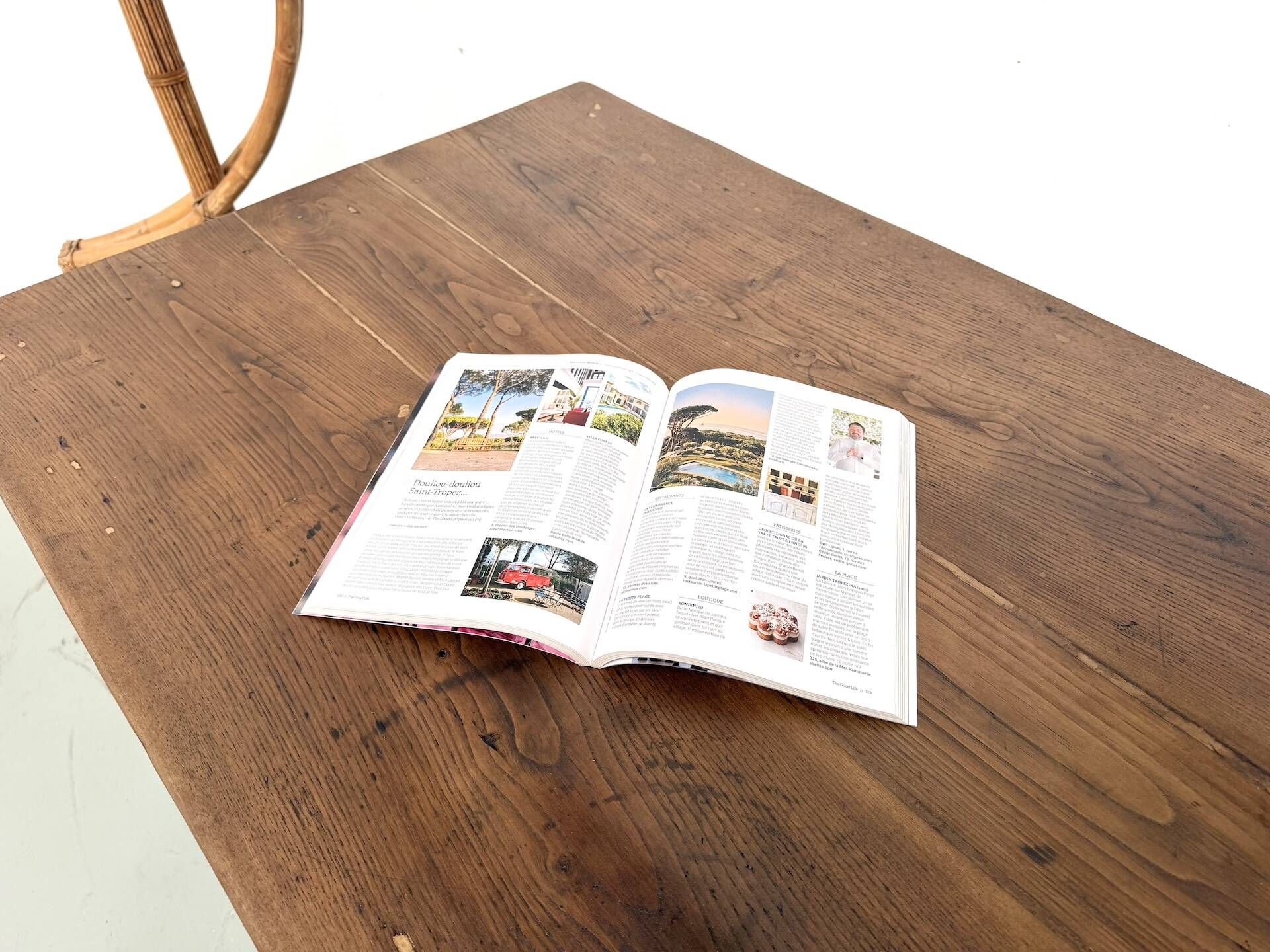 Solid oak farmhouse table, 1930s.